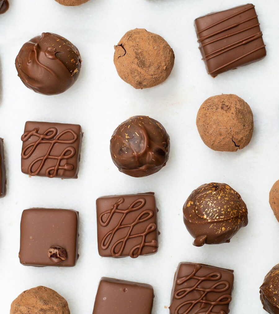 California walnut halves — used in our dark-chocolate walnut box