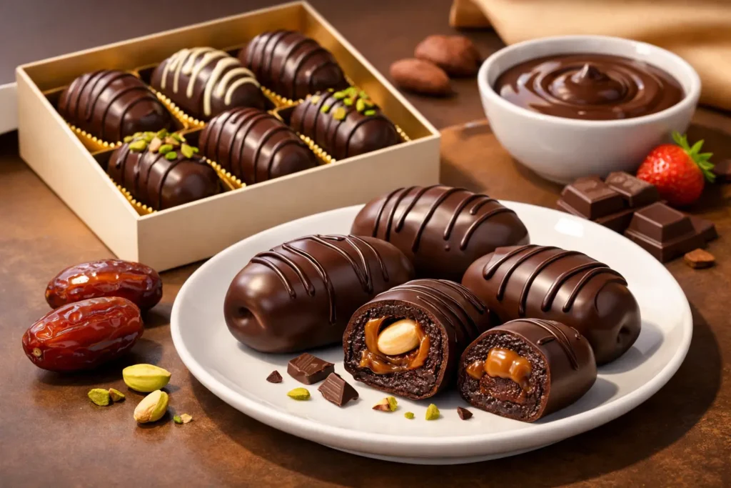 Belgian Chocolate Covered Dates Worth Giving