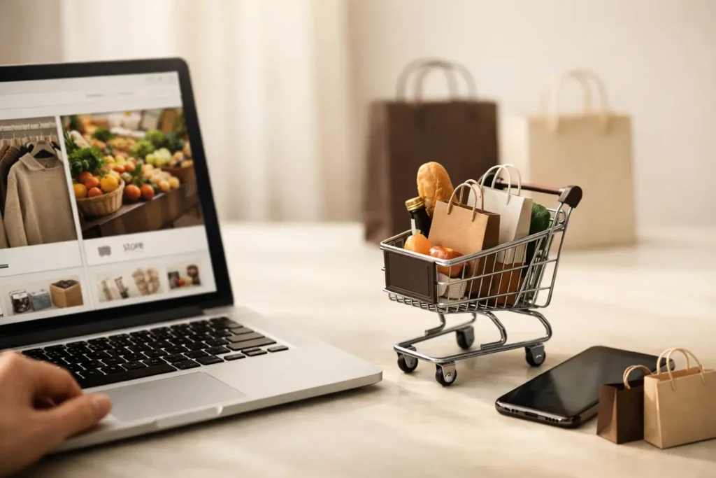 One Cart, Multiple Stores Without a Generic Catalog